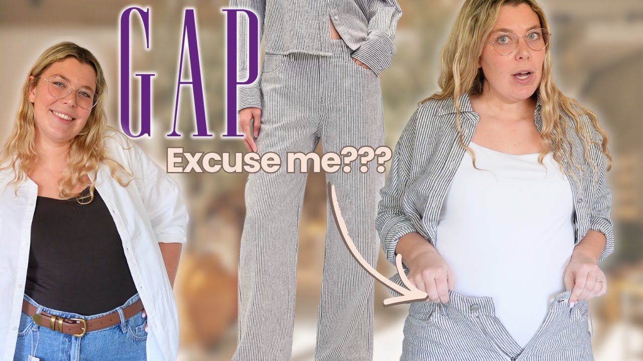 GAP Try-On Haul (Size 12/14) | Cute, Comfy, Wearable Staples