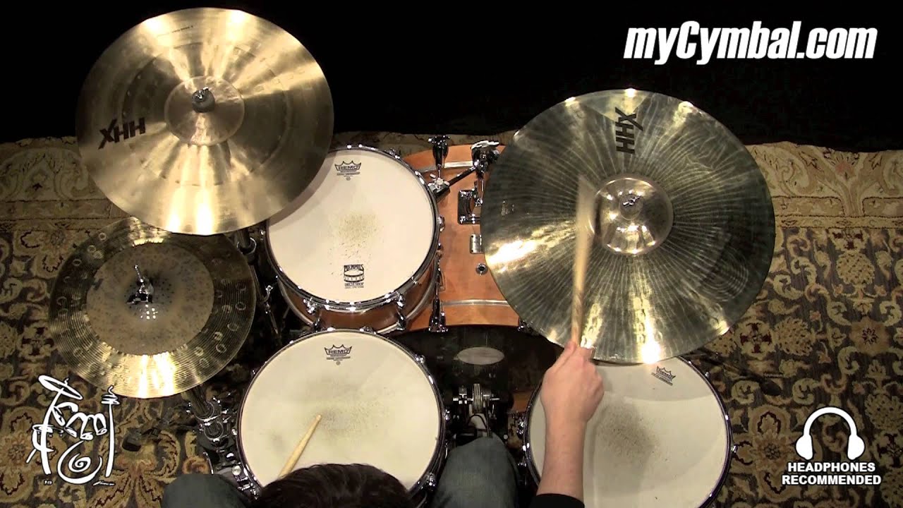Sabian 21" HHX Groove Ride Cymbal Brilliant (12189XB1123014ZZ) YouTube
