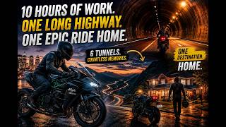 10 Hours of Work. One Long Highway. One Epic Ride Home