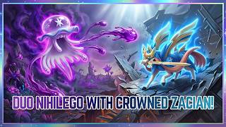 DUO! Nihilego SLASHED by Crowned Sword Zacian Behemoth Blade!