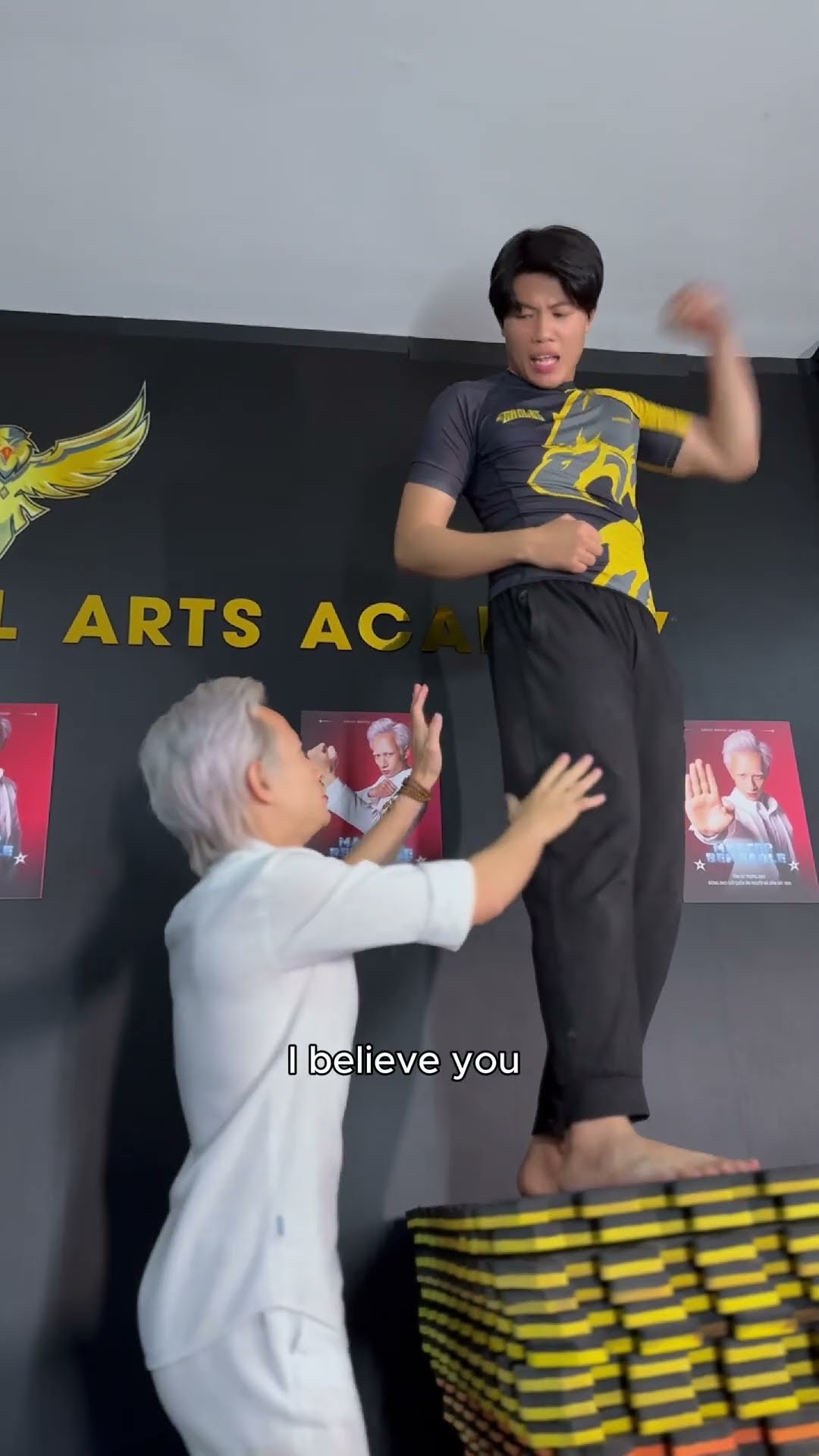 Bài học đầu tiên là đừng tin bất kỳ ai [BEN EAGLE] #beneagle #training #kungfu #martialarts