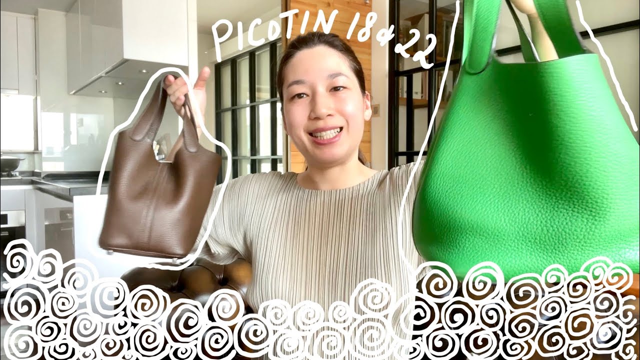 Hermes Picotin Size Comparison: Picotin 18 vs Picotin 22 