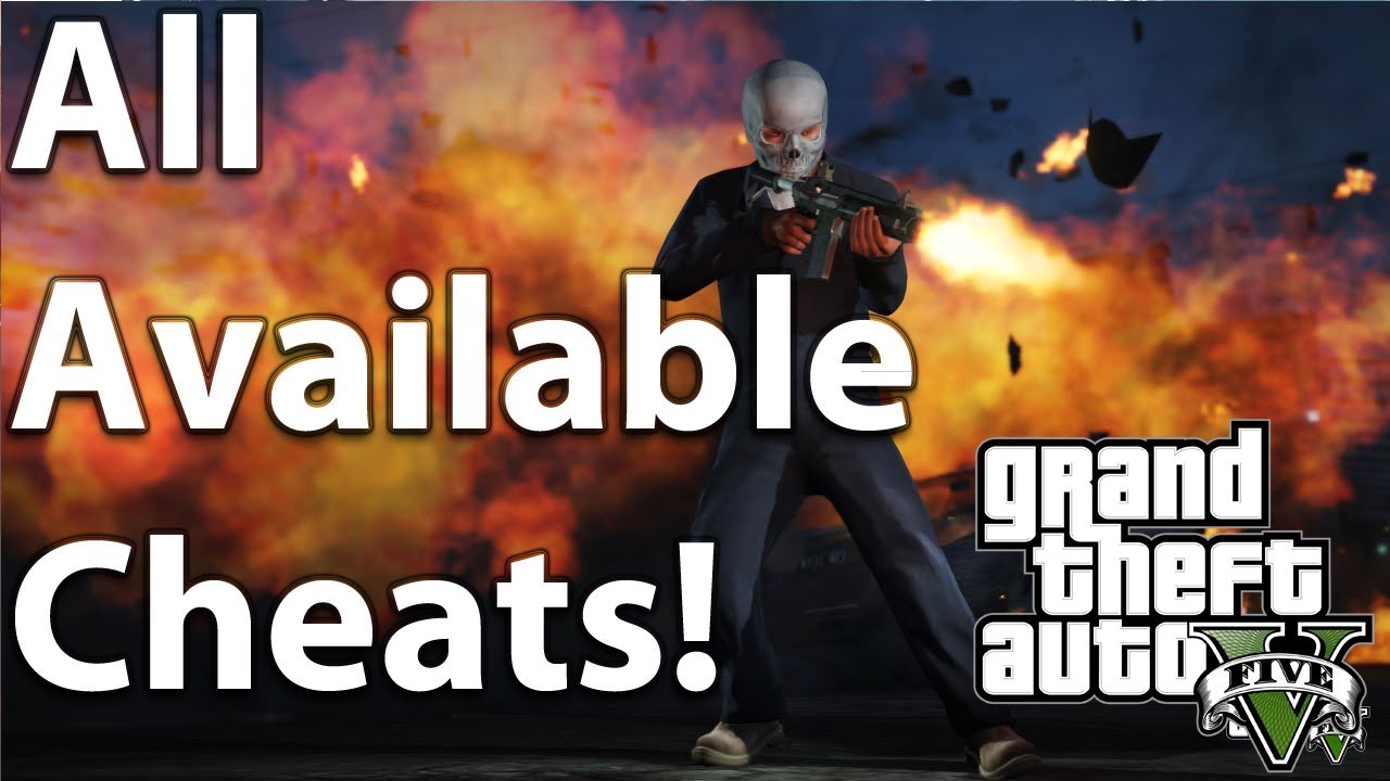 GTA V All Available Cheat Codes (Cars, Weapons, Health, Gameplay