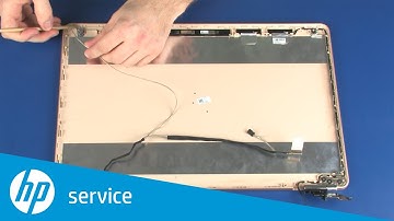 Replace the Display Panel Cable | HP Pavilion 17-ab001 notebooks | HP Support