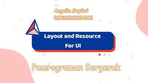 01.2 Layout and Resource Codelab B - Pemrograman Bergerak | Android Studio