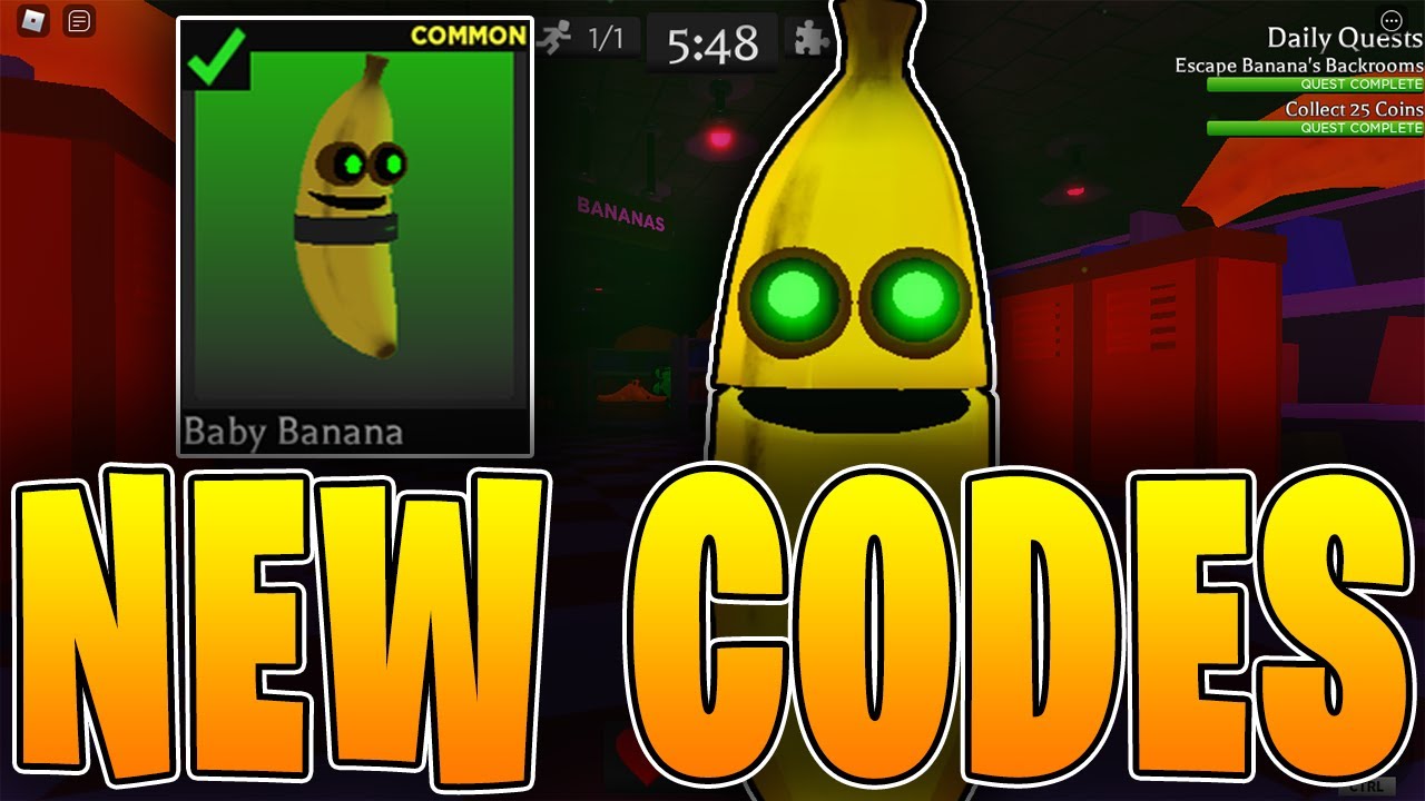 ALL Codes For BANANA EATS! [UPDATE] (Roblox) YouTube