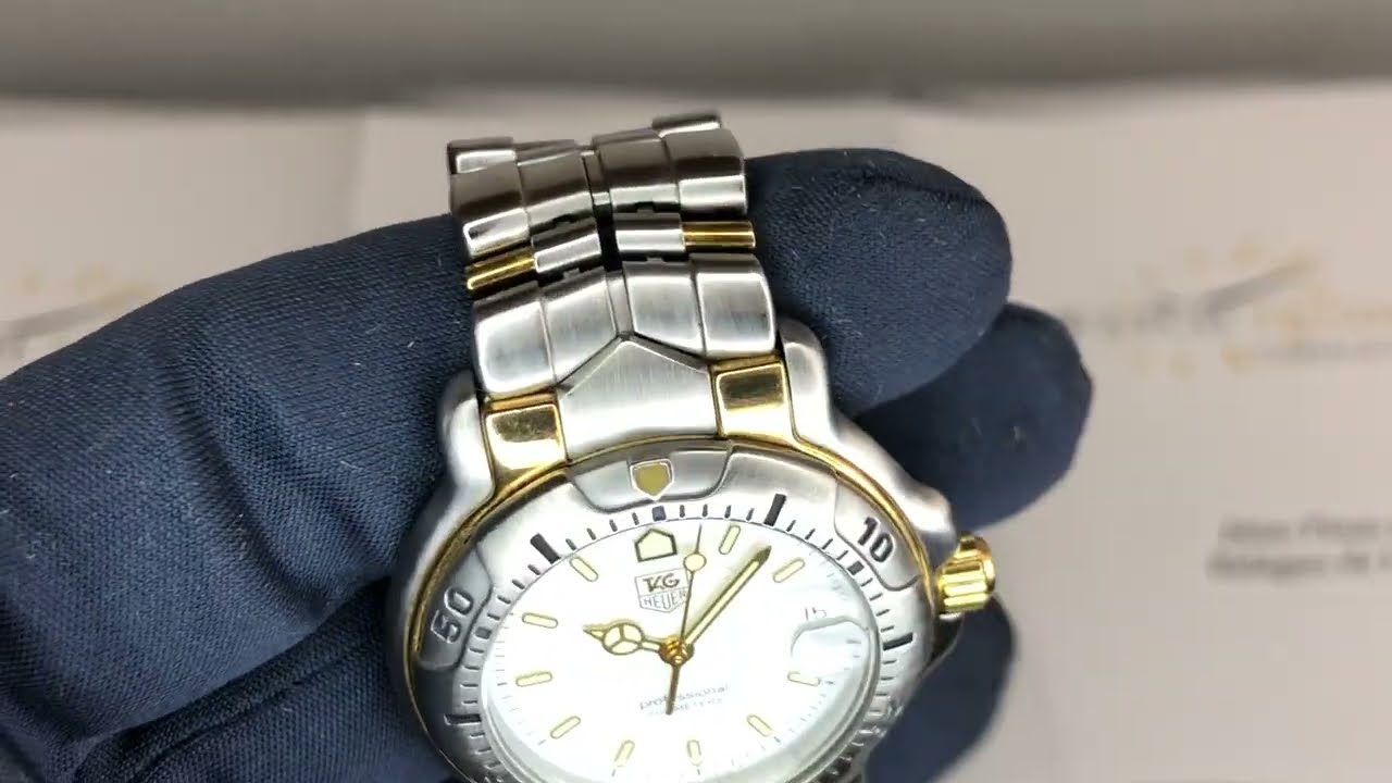 RELÓGIO TAG HEUER 6000 - REF. WH1251. CAIXA EM AÇO INOX