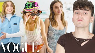 Fashion Critic Reacts to Emma Chamberlain's Outfits Of The Week (7 Days, 7 Looks Vogue)