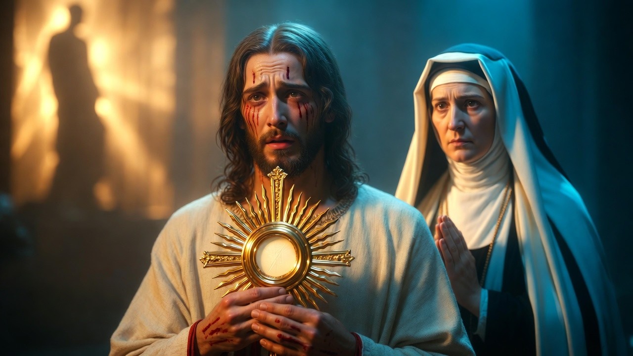 Santa Faustina vide chi riceve l'Eucaristia indegnamente
