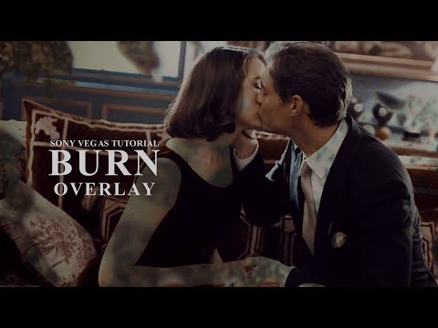 Sony Vegas Tutorial | Burn Overlay/Transition