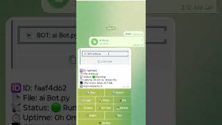 Host your telegram bot . @godhost_bot #telegram #hosting #chatbot #freehosting #viral #mrbeast