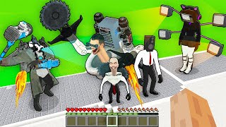 Skibidi Toilet all seasons Best Funny Minecraft Videos - Compilation #658