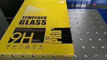 Mactron Laser | 30W Co2 Laser Marking Machine Marking Datecode on Printed Paper Cardboard