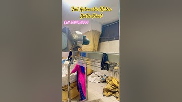 How to Start a Fully Automatic Water Bottle Factory! 💧🏭