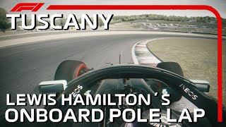 Lewis Hamilton's Pole Lap | 2020 Tuscan Grand Prix | Pirelli