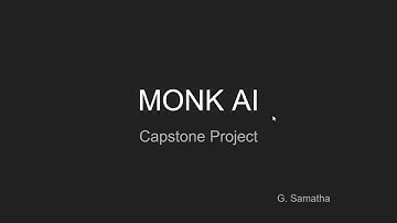 Monk AI Video Capstone project | 5-days Agents- Intensive course from Google and Kaggle