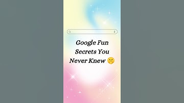 Google Fun search secrets🌈✨#google#googlesearch#funfacts#fun#explore#trending#shorts#facts#instagram