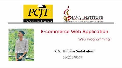 Web Project Task 08 | 1st year | Semester 1 | JAVA INSTITUTE
