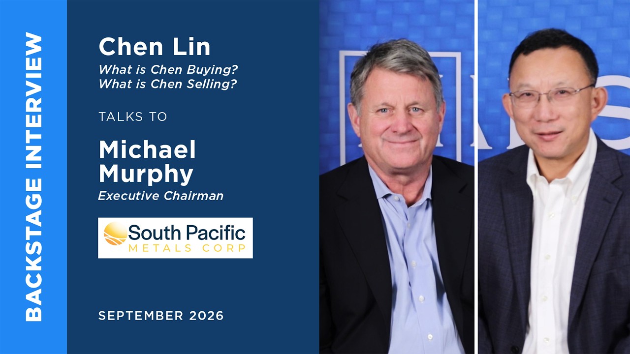 Michael Murphy of South Pacific Metals Corp. talks to Chen Lin | Metals Investor Forum Sept. 2026