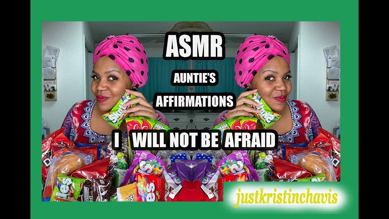 ASMR Auntie's Affirmations: I Will Not Be Afraid | Comforting Anxiety Relief | Kind Southern Grandma
