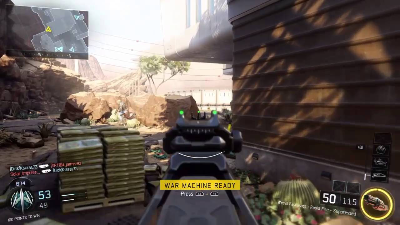 BLACK OPS 3 WEEVIL GAMEPLAY 42-6 TEAM DEATHMATCH