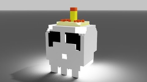 Create Halloween Voxel Art with MagicaVoxel