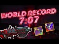 The new zero hour wr speedrun in 707