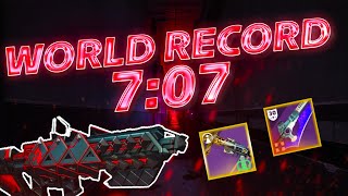 The NEW Zero Hour WR Speedrun in 7:07!