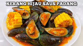 RESEP KERANG HIJAU SAUS PADANG GAMPANG & ENAK BEDA DARI YANG LAIN