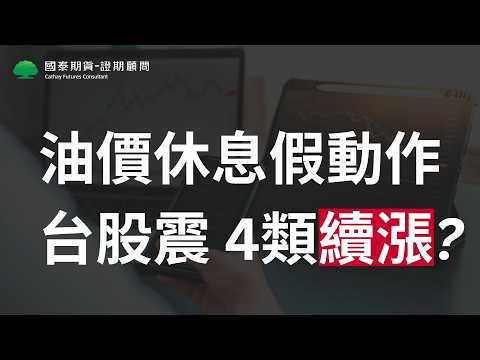 【台股-3/20盤後解析】油價休息假動作台股震4類續漲?