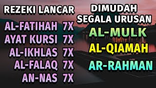 Surah Al Fatihah, Al Mulk, Yasin, Ayat Kursi, Al Falaq, An Nas, Al Ikhlas, Ar Rahman, Al Qiamah