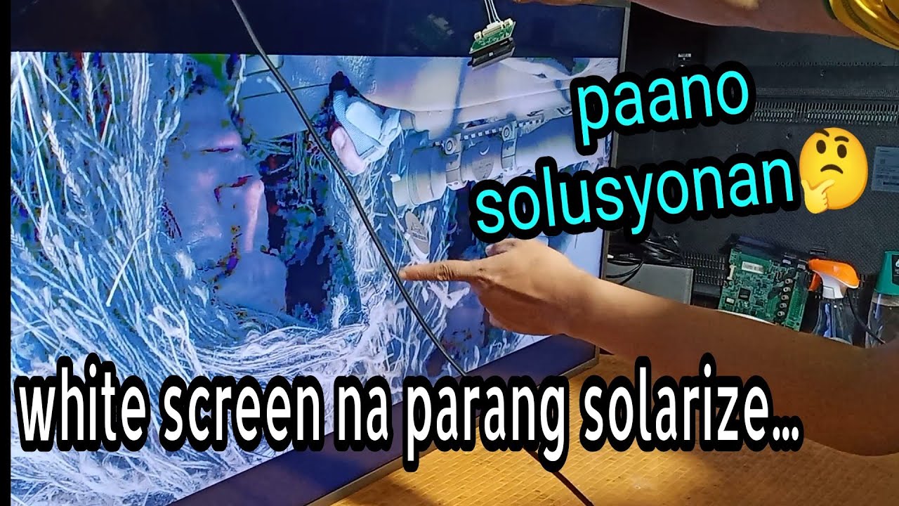 How to repair white screen image... YouTube