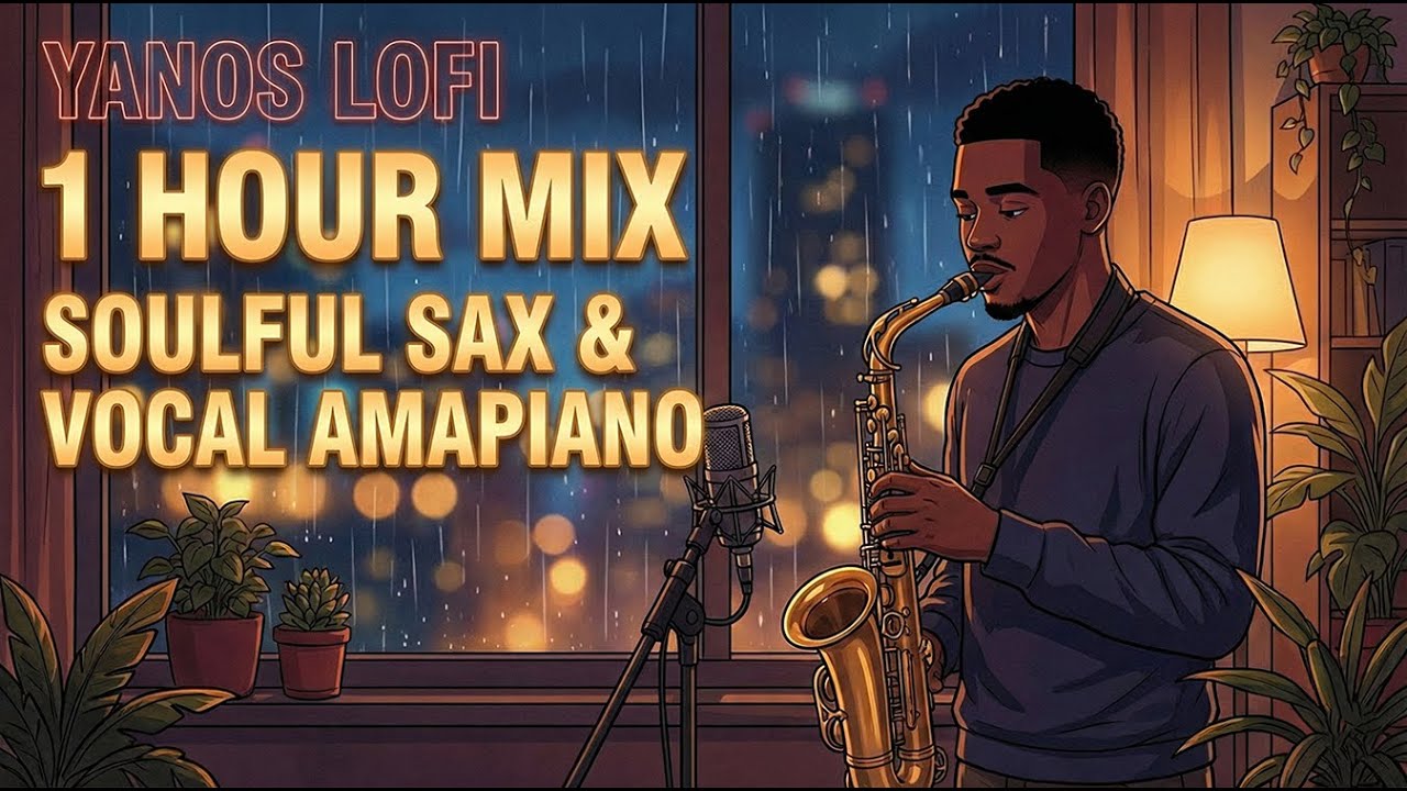1 HOUR Soulful Amapiano & Saxophone 🎷 [Vocal Chops + Chill Log Drums]
