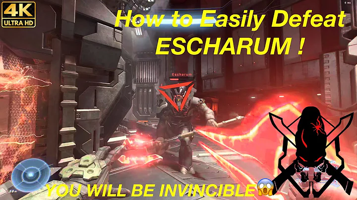 Halo Infinite Escharum Legendary! How to Easy Defeat Escharum! INVINCIBILITY! 4K HDR - DayDayNews