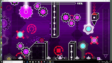Geometry Dash 2.11 - Theory of Skrillex by Noobas - {Medium Demon} COMPLETE