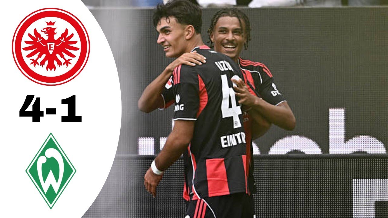 Eintracht Frankfurt 4-1 Werder Bremen Highlights | Bundesliga 2025/2026
