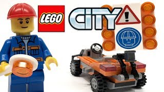 LEGO City Road Worker review! 2018 polybag 30357!