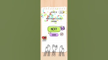 🧠 Brain Out Level - 52 # shake your phone for the answer #braintest #brainout #games #mobilegame