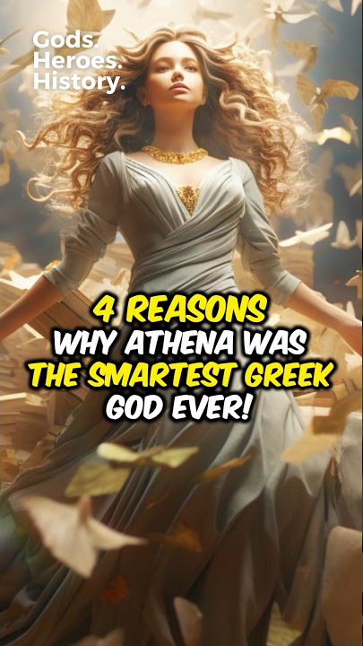 4 reasons why Athena was the SMARTEST Greek god ever! #shorts