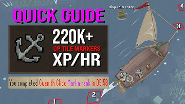 OSRS Gwenith Glide Guide (Marlijn, Haai & Zwaardvis) - Barracuda Trials Sailing