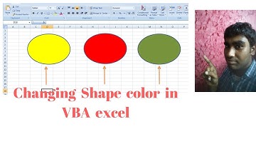 Changing color of shapes in vba excel : Moving image part- 2