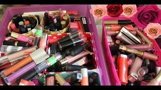 MAKEUP DECLUTTER/COLLECTION: LIP PRODUCTS PART 1