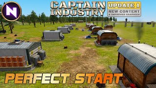 How To Make A PERFECT START To a NEW SERIES In Captain of Industry 