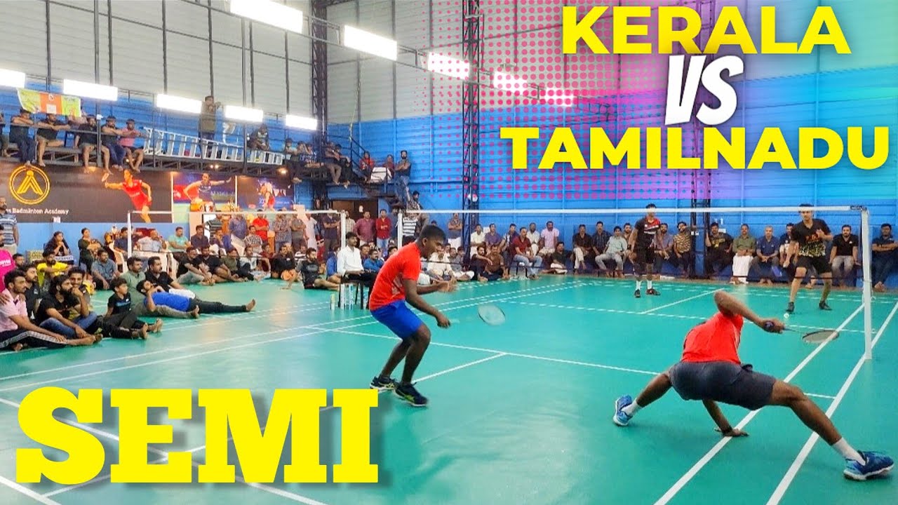 SHIJAS & AMBILI Vs SARAVANAN & PURUSHOTH | Kerala vs Tamilnadu | South Indian Open Badminton AMIGOS
