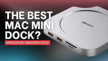 Minisopuru iExpandMate MINI4PRO - The Ultimate Mac Mini Dock?