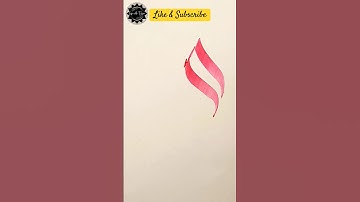 Allah Arabic Calligraphy Tutorial #shorts #viral #tutorial