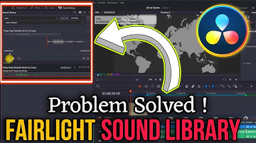 🎯 Problem Solved: How to Install Fairlight Sound Library in DaVinci Resolve! 🚀