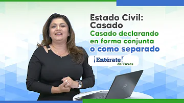 ¿Cuál es la mejor manera de declarar impuestos cuando está casado pero separado?