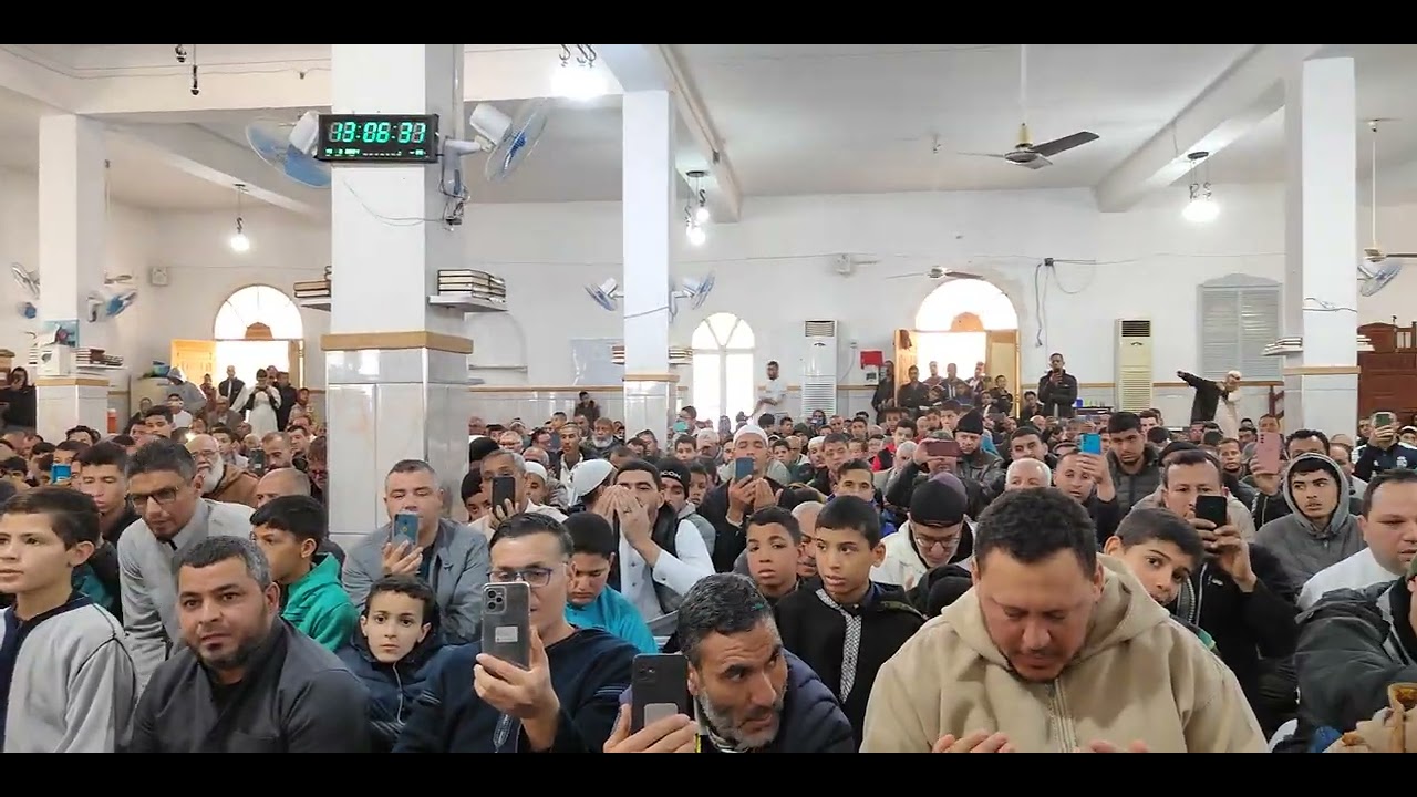 الشيخ زوبير بورقبة الجزائري حفظه الله مسجد سيدي سعادة الرياحي بلدية ليشانة بسكرة دعاء ختام  24/02/10