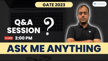 Ask Me Anything | GATE 2023 | Ankit Goyal | Kreatryx GATE EE, ECE, IN